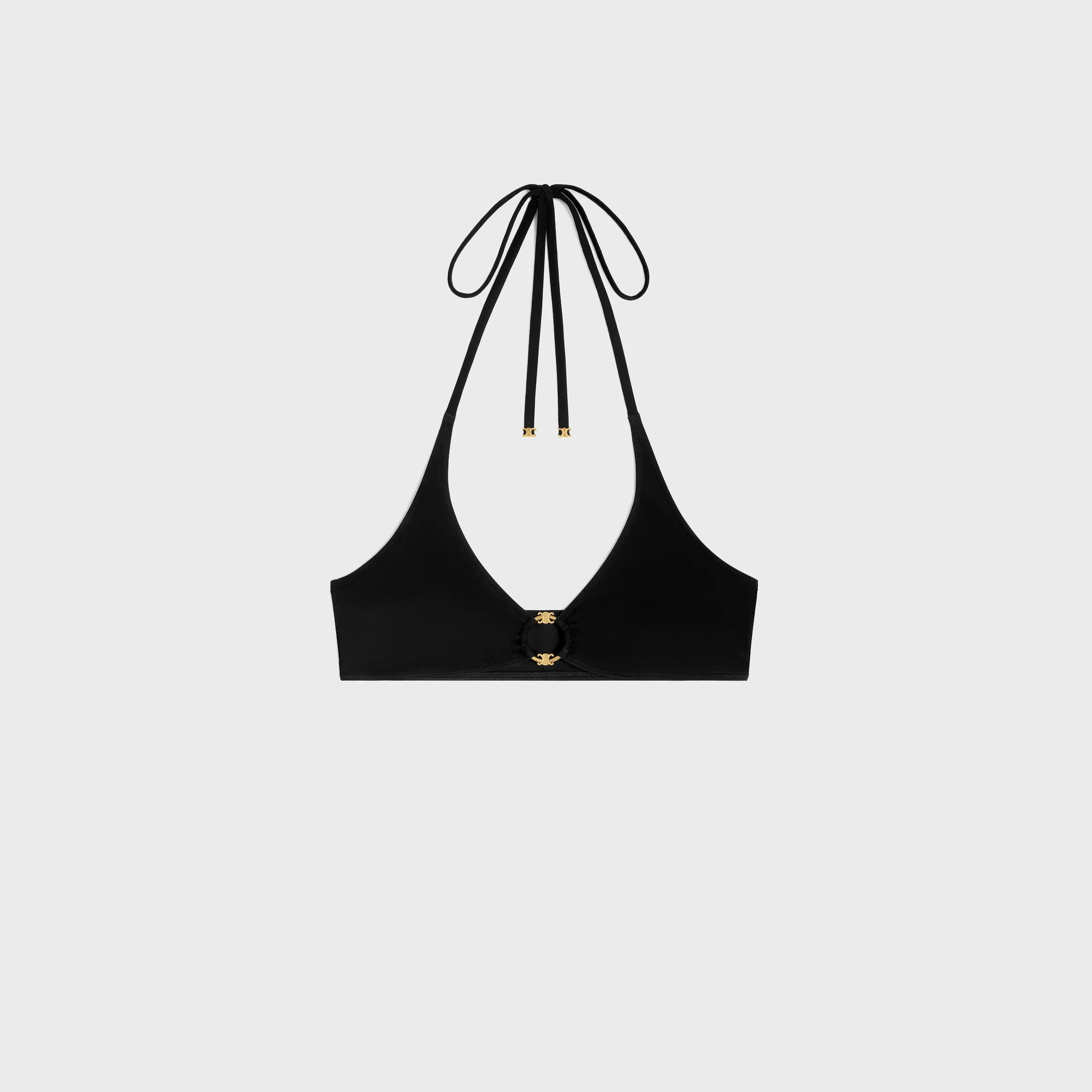 triomphe triangle top in matte jersey - 1