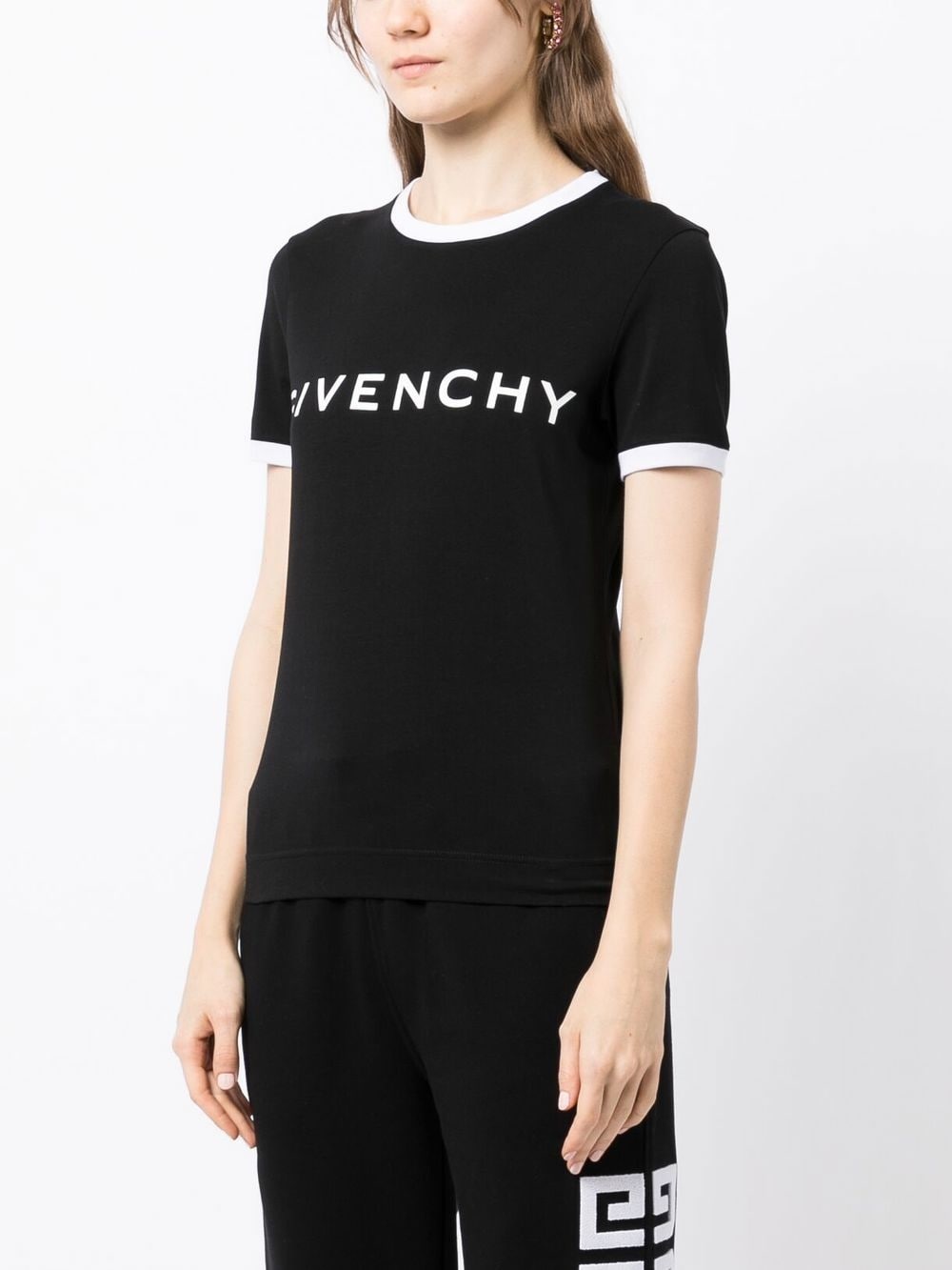 logo-print cotton T-Shirt - 3