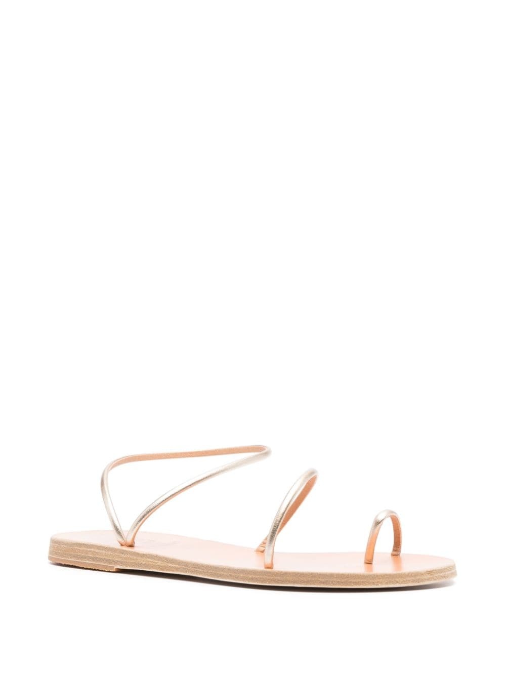 Chora metallic-finish sandals - 2