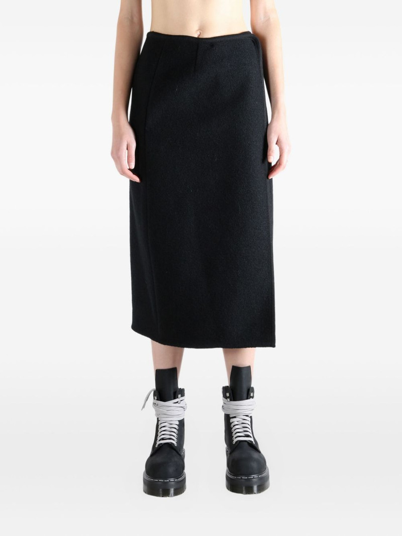 RIER wool midi skirt outlook