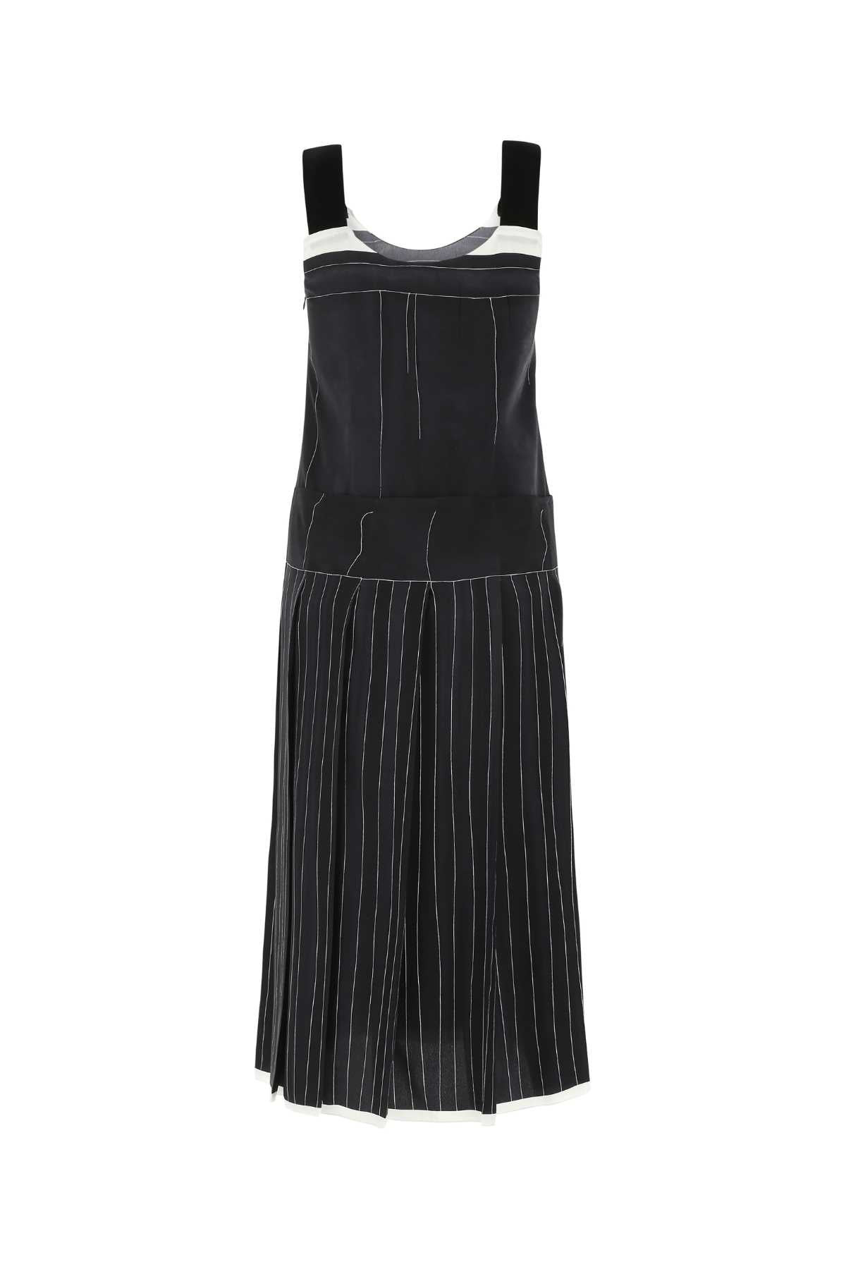 Prada Women Printed Silk Dress - 2