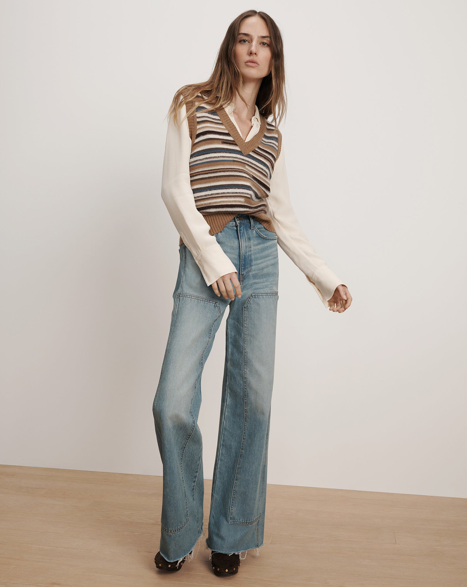 HELENKA WOOL SWEATER VEST - 3