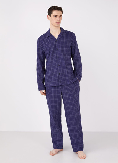 Sunspel Cotton Flannel Pyjama Shirt outlook