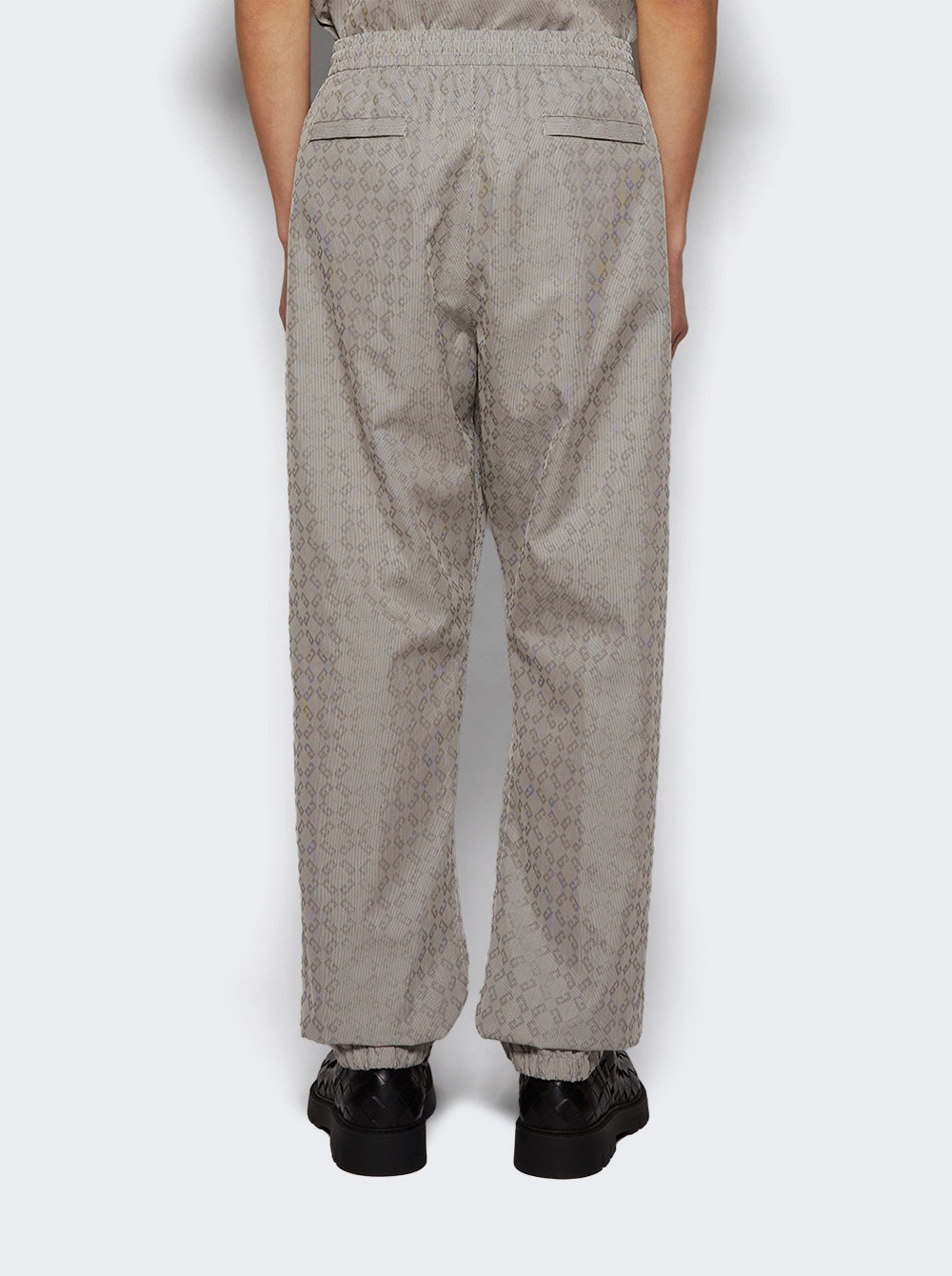 Jogger Pants Black And White - 4