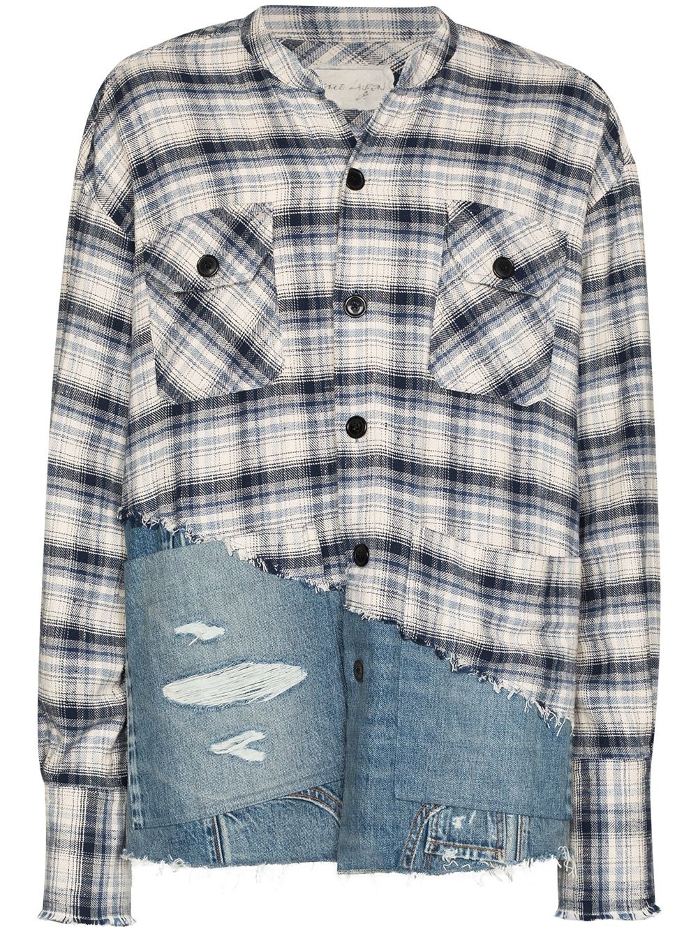 River panelled shirt - 1