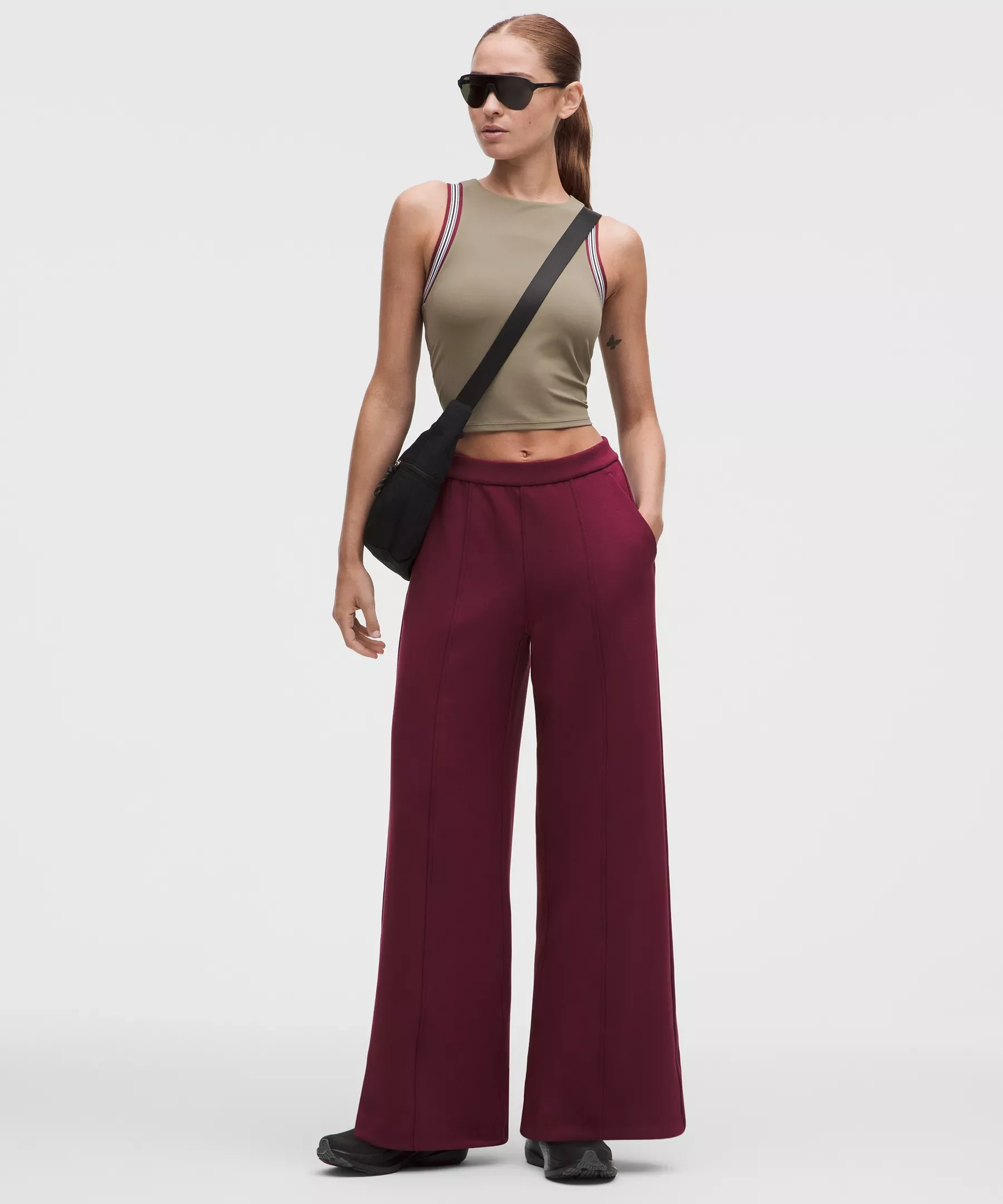 Smooth Spacer High-Rise Wide-Leg Pant *Regular - 1