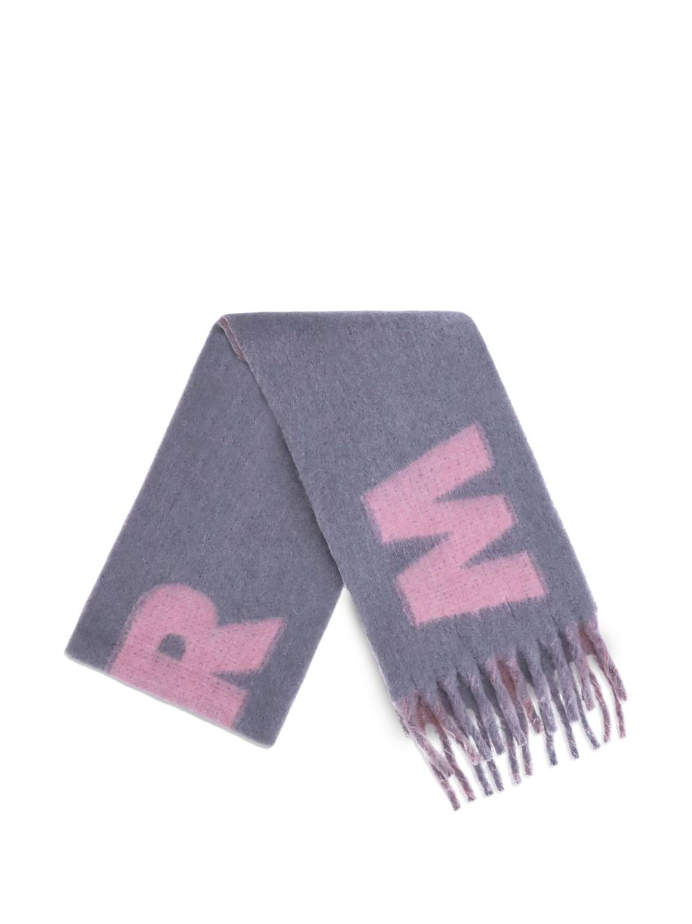 Marni striped fringed scarf | REVERSIBLE