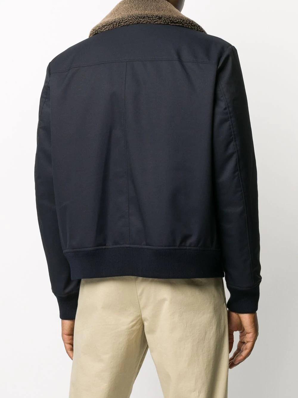 zipped bomber jacket - 4