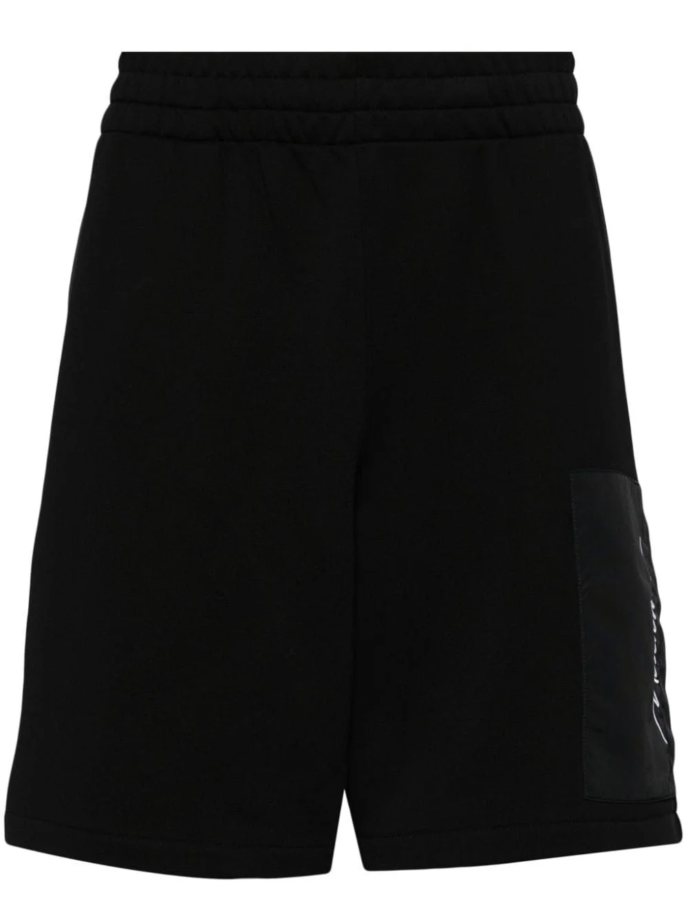 logo embroidered short - 1