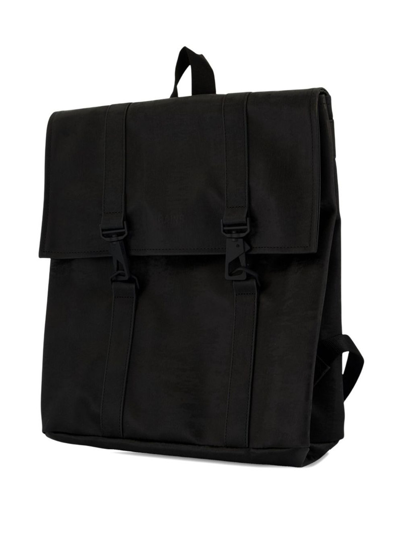 RAINS MSN adjustable strap backpack outlook