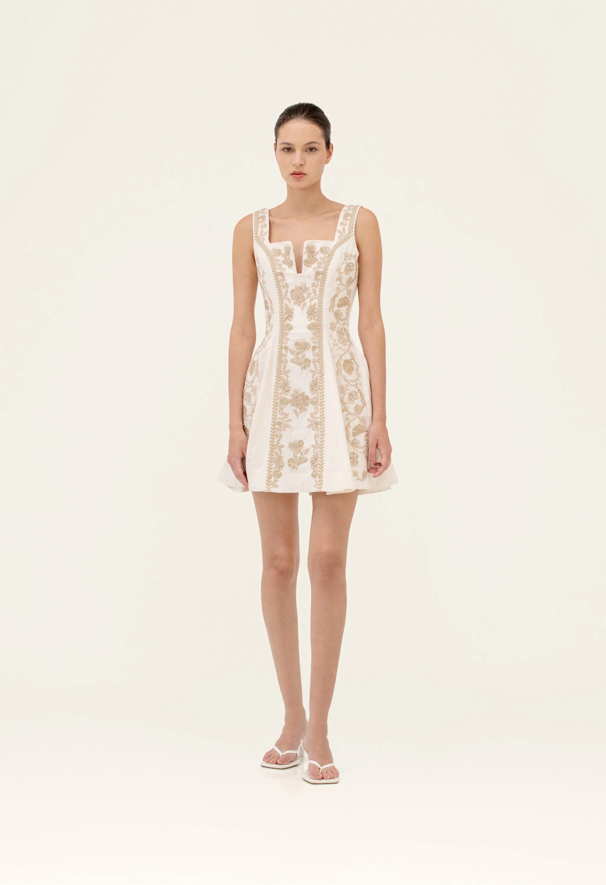 knee length dresses for ladies Barbara Bougainvillea Midi Dress