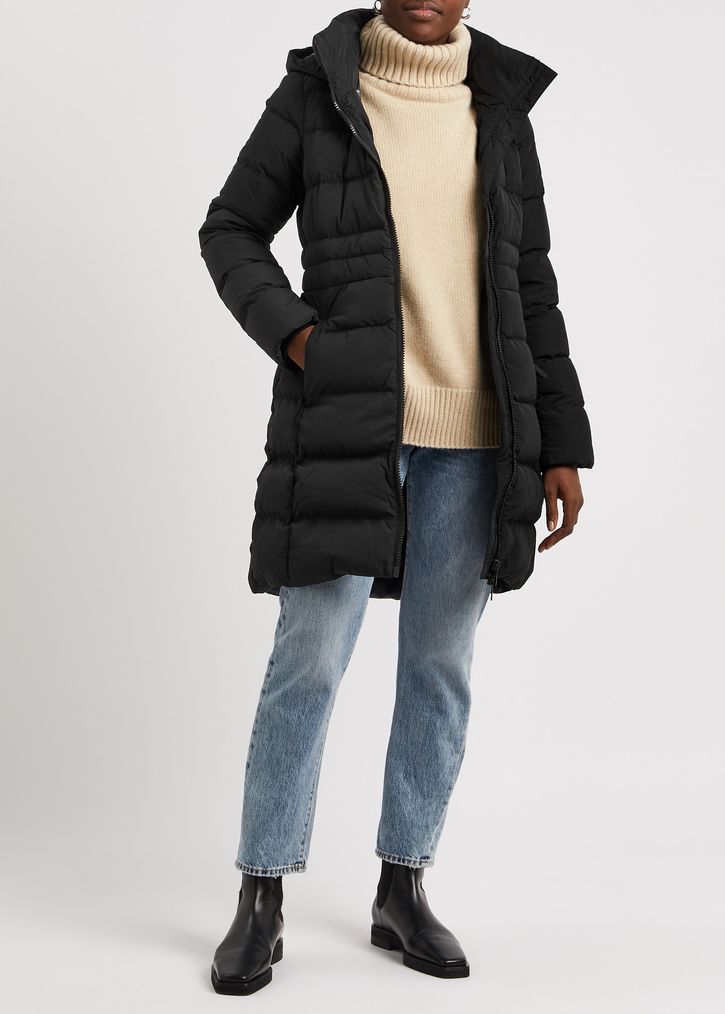 Aurora quilted shell parka - 4