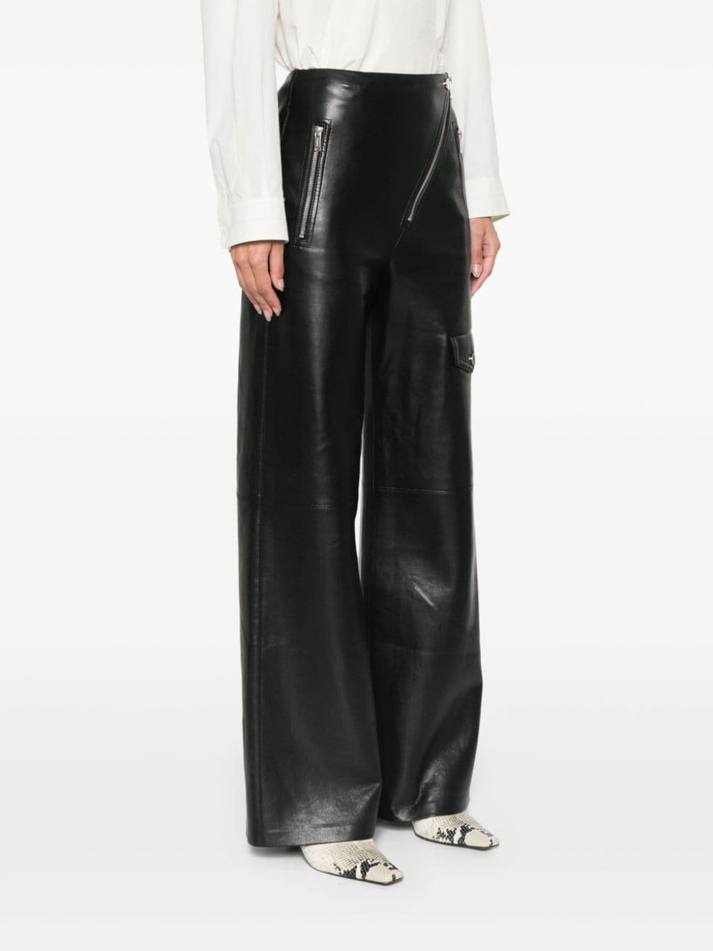 leather trousers - 3