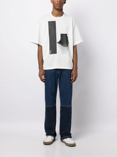 Kolor logo-print cotton T-shirt outlook
