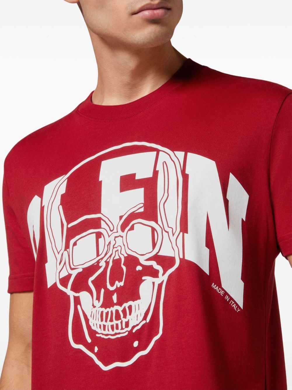 Skull-print cotton T-shirt - 5