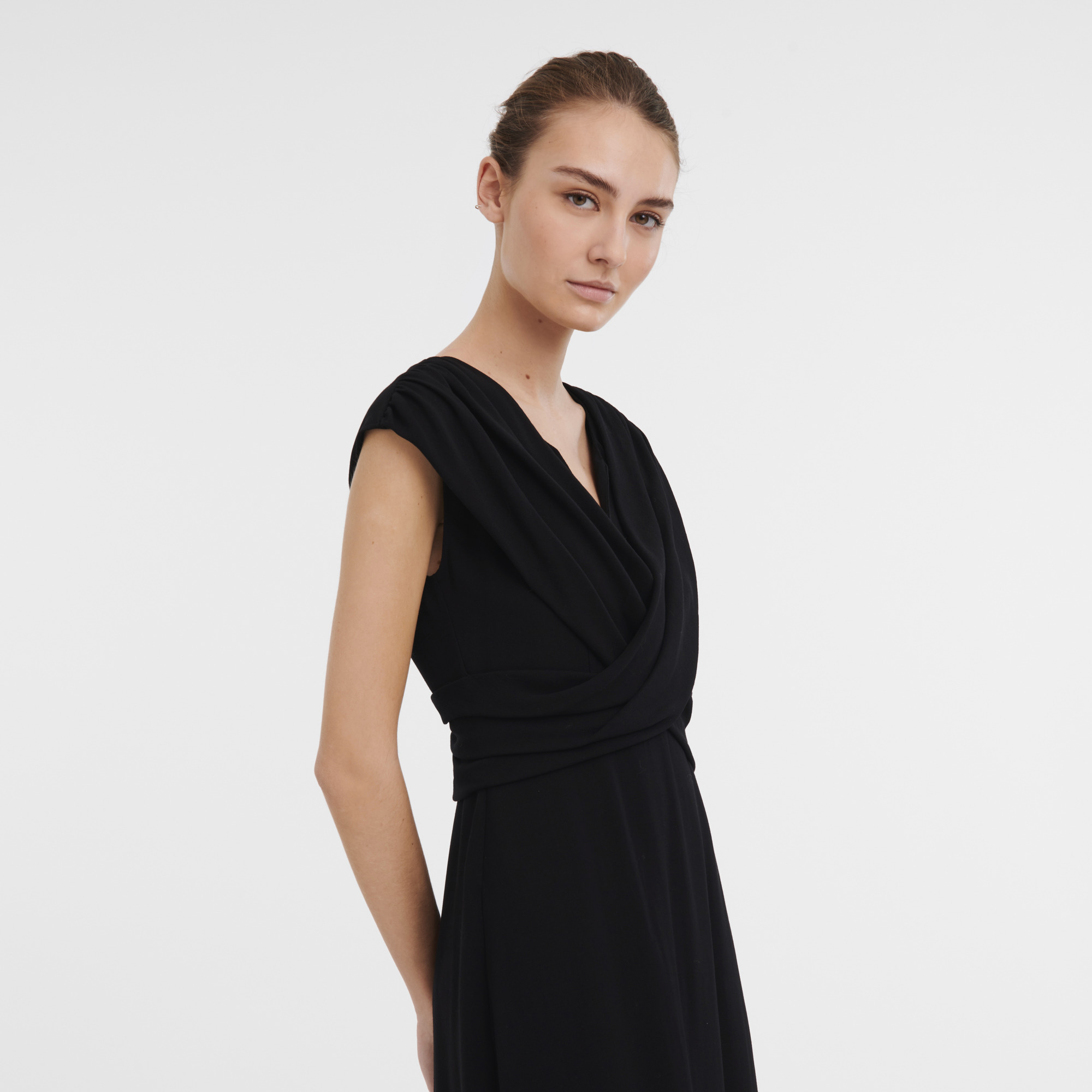 Dress Black - Crepe - 3