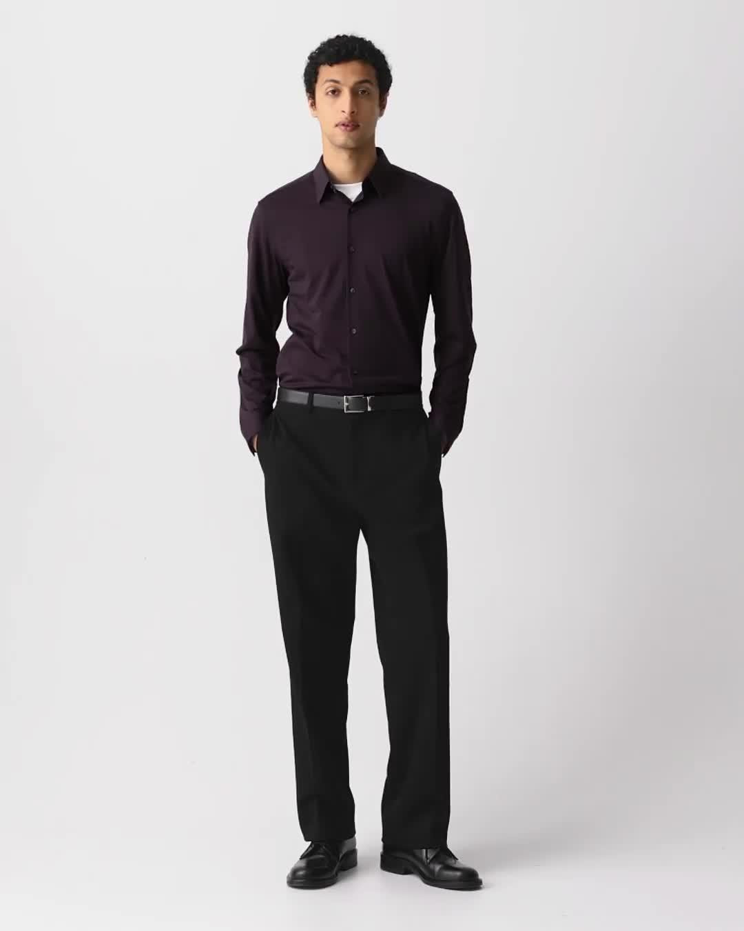 Sylvain Shirt in Structure Knit - 7