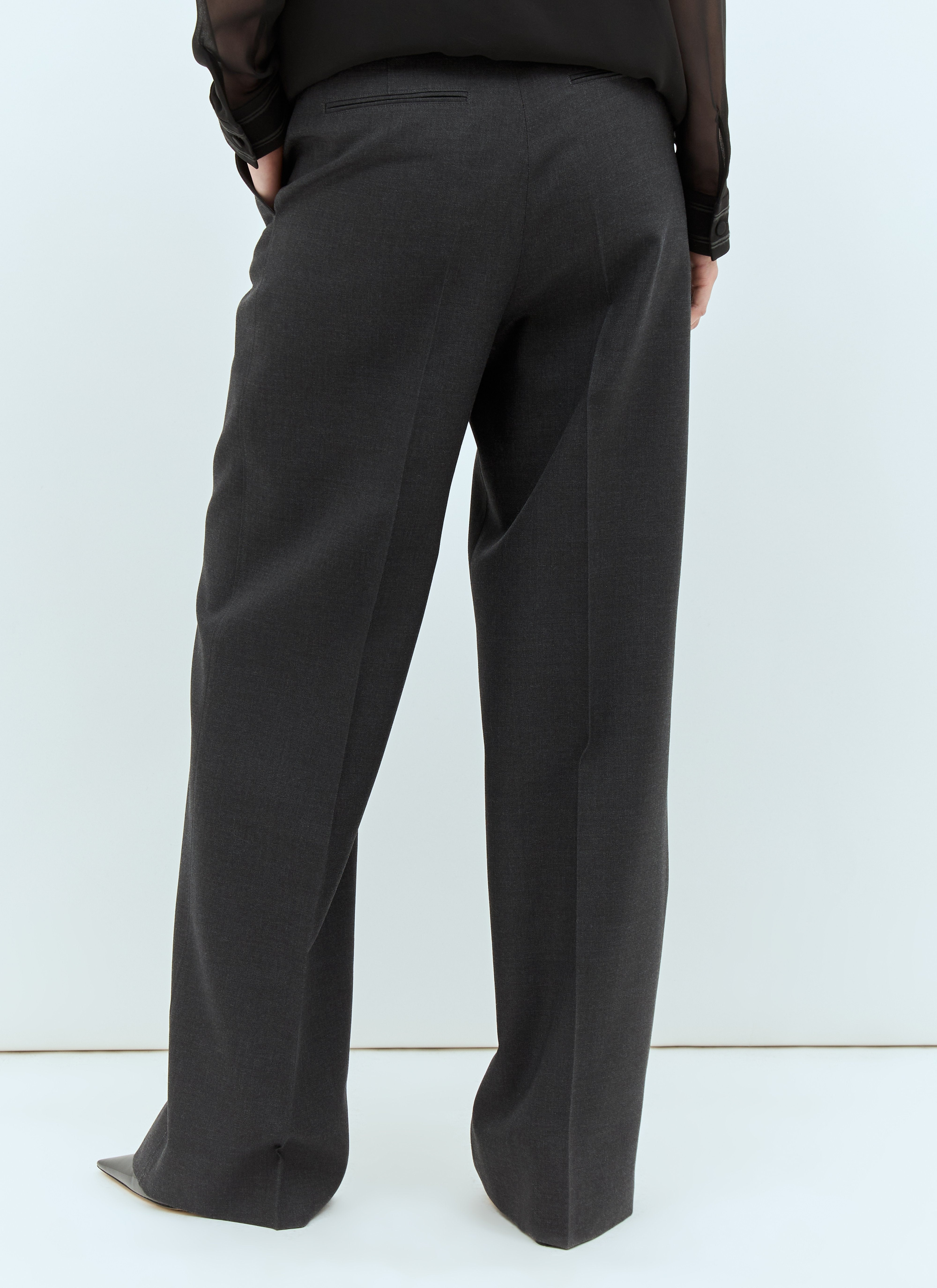 Gucci Women Wool Tailored Pants - 6