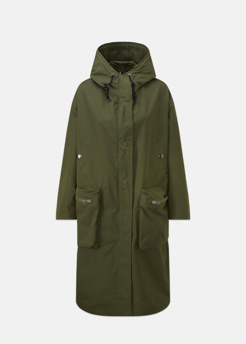 Women's Coleman Parka Olive 1