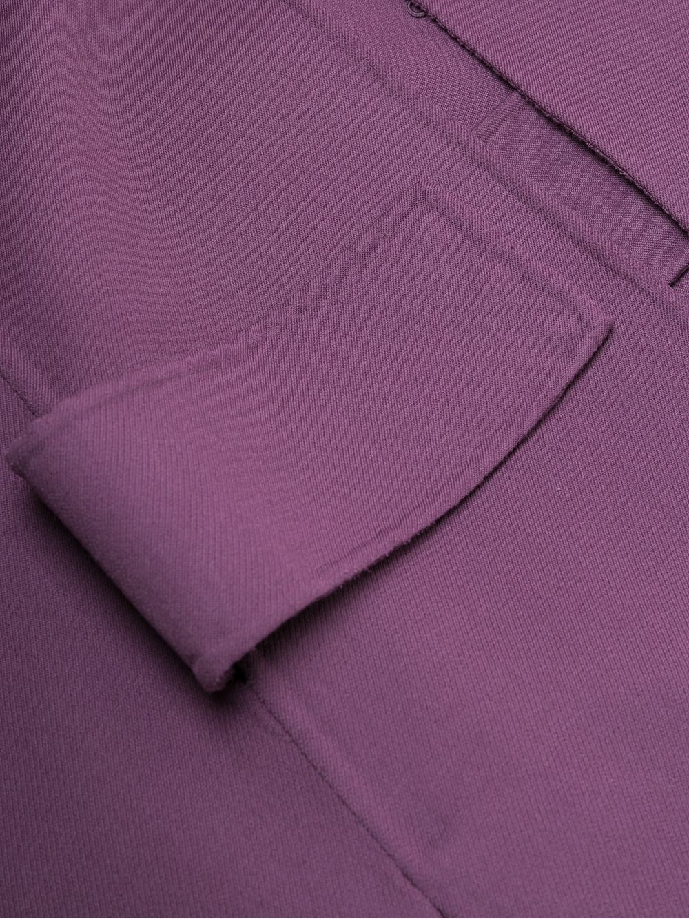 draped mid-length cape - 6