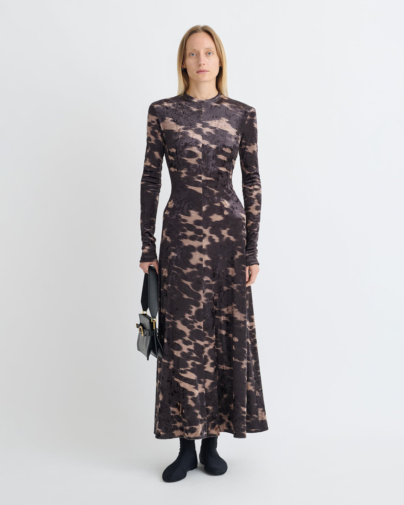 Nanushka Stretch Velvet Dress outlook