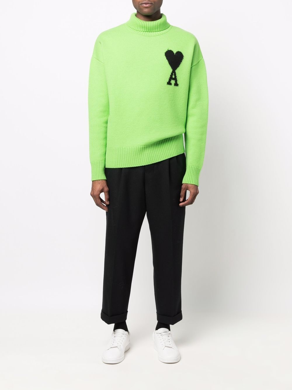 Ami de Coeur roll-neck jumper - 3