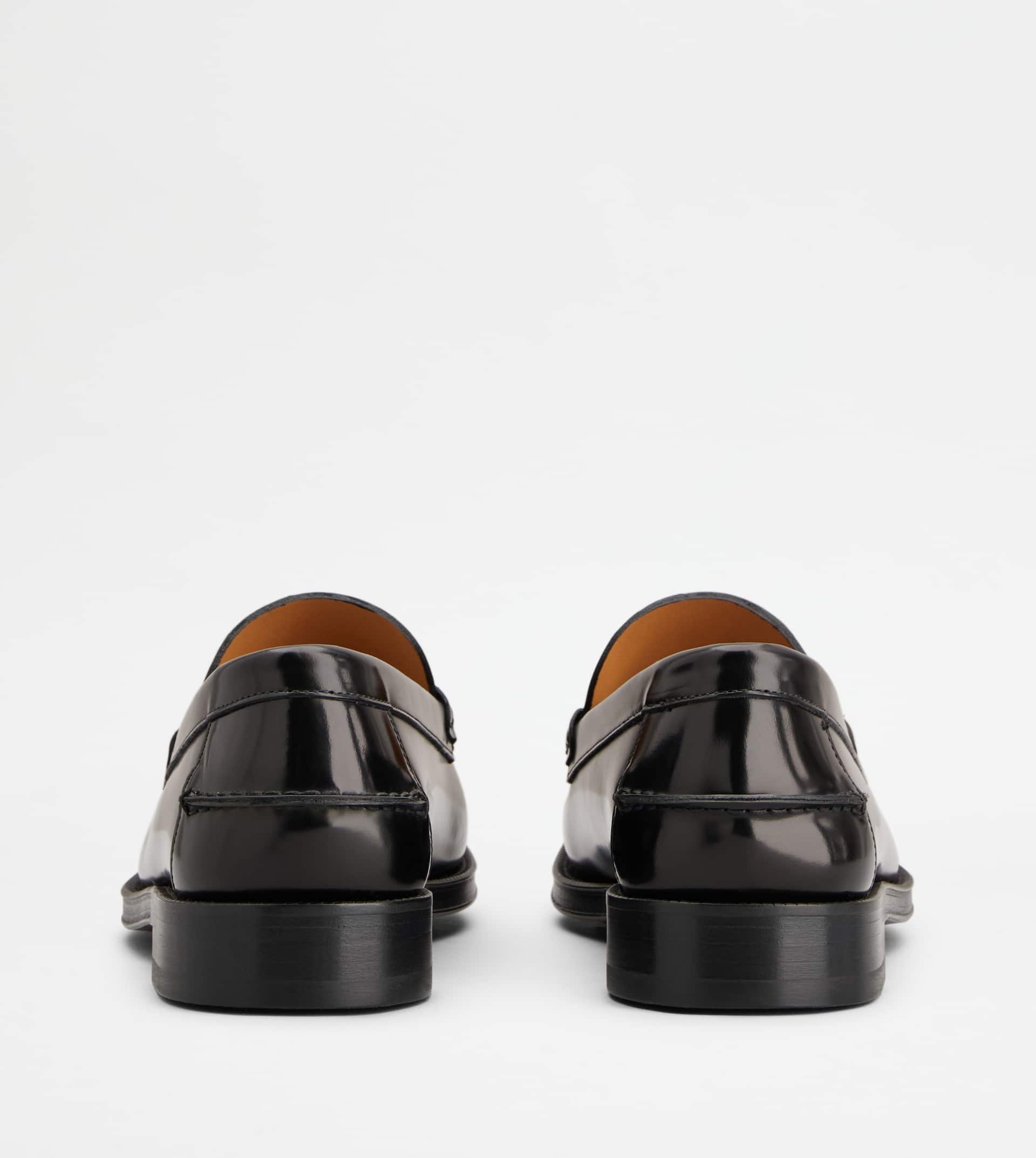 LOAFERS IN LEATHER - BLACK - 3