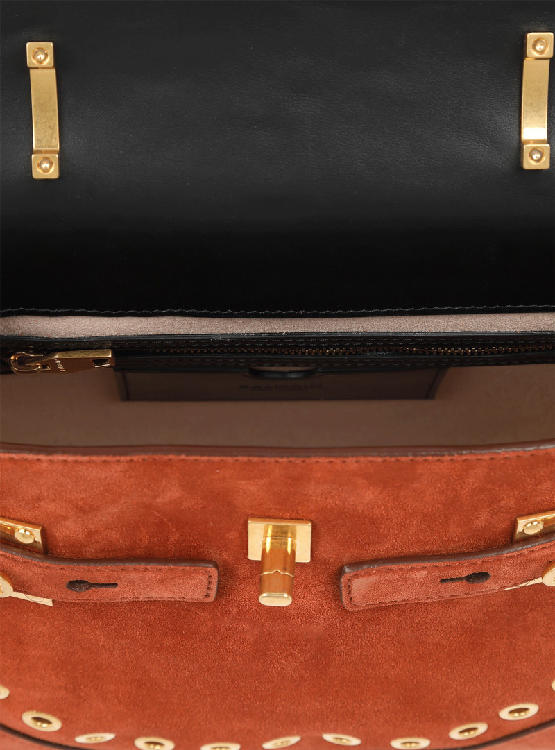 Balmain x Netflix -Fringed  suede B-Buzz 23 bag 6