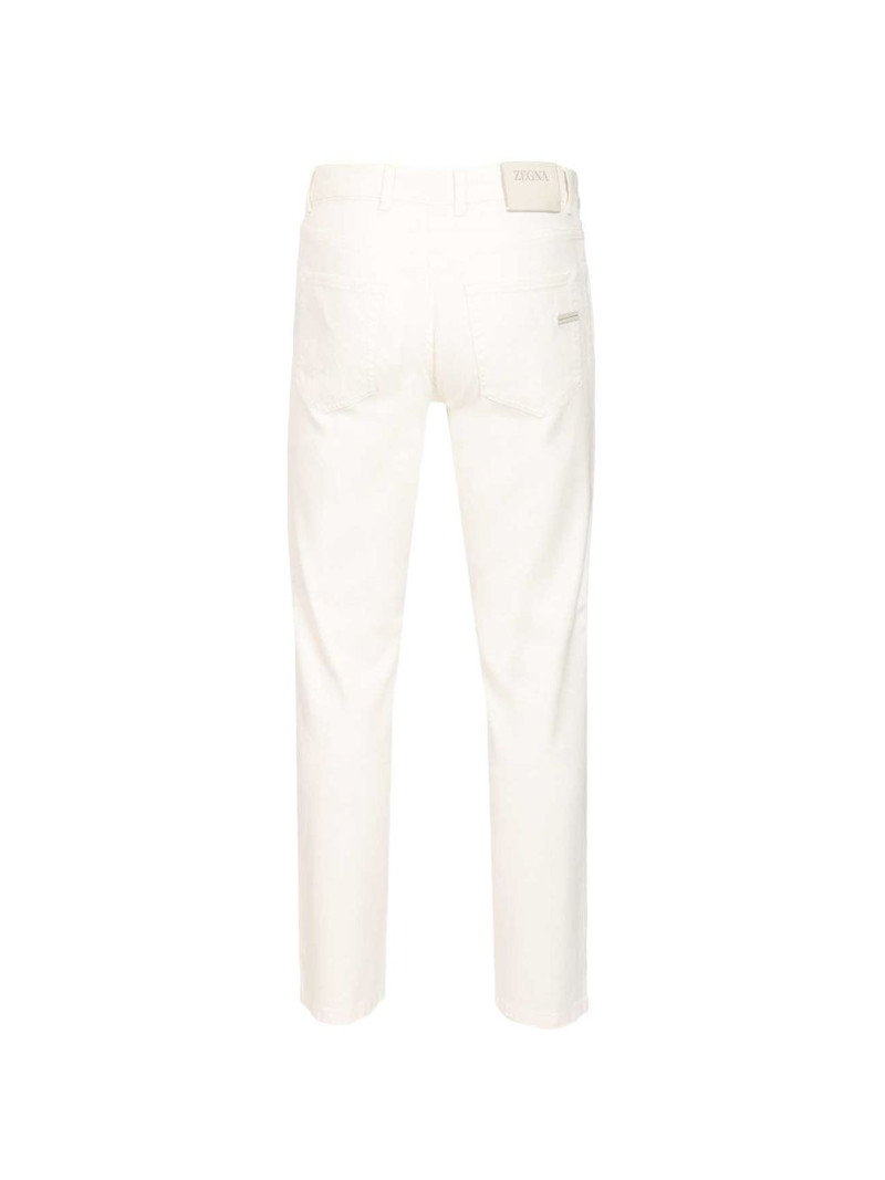 ZEGNA Roccia logo-patch trousers outlook
