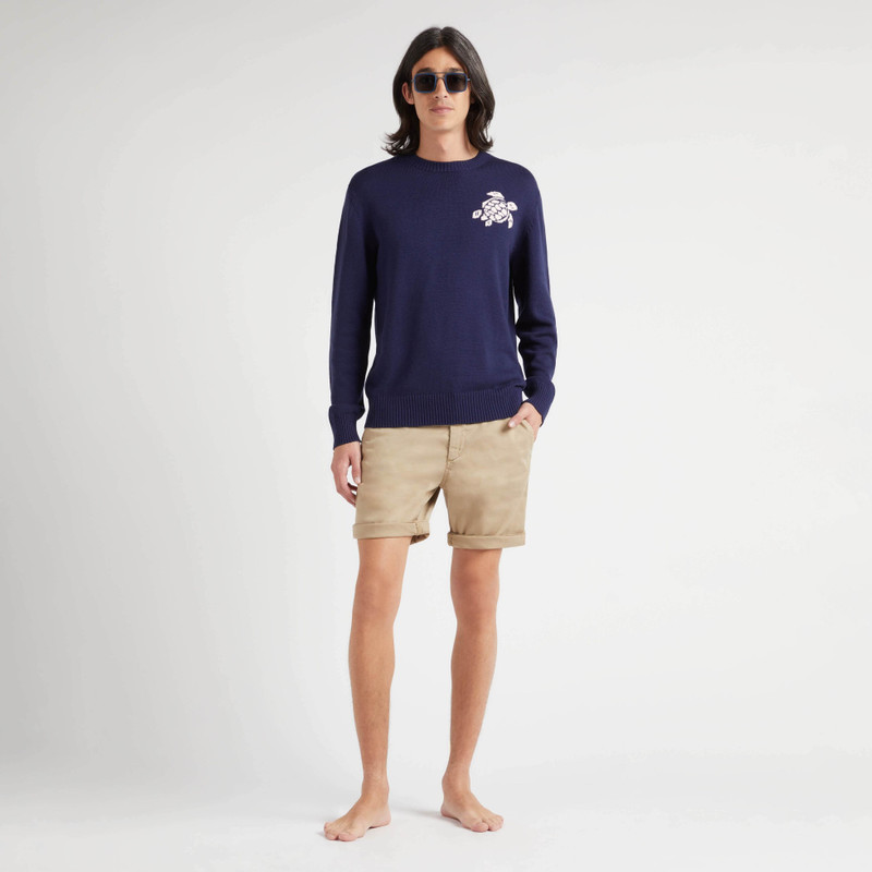 Men Tencel Gabardine Bermuda Shorts 5