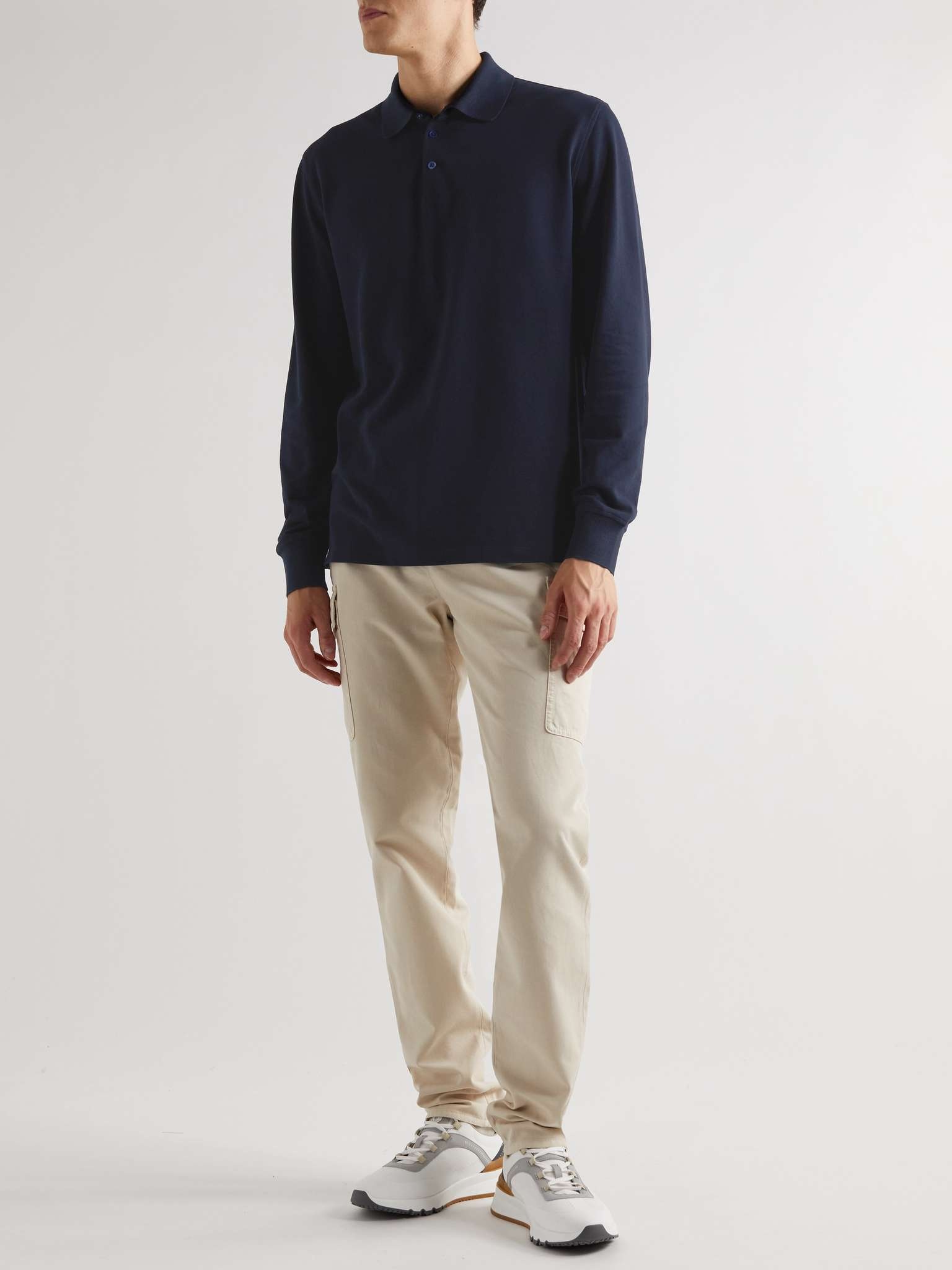 Cotton-Piqué Polo Shirt - 3