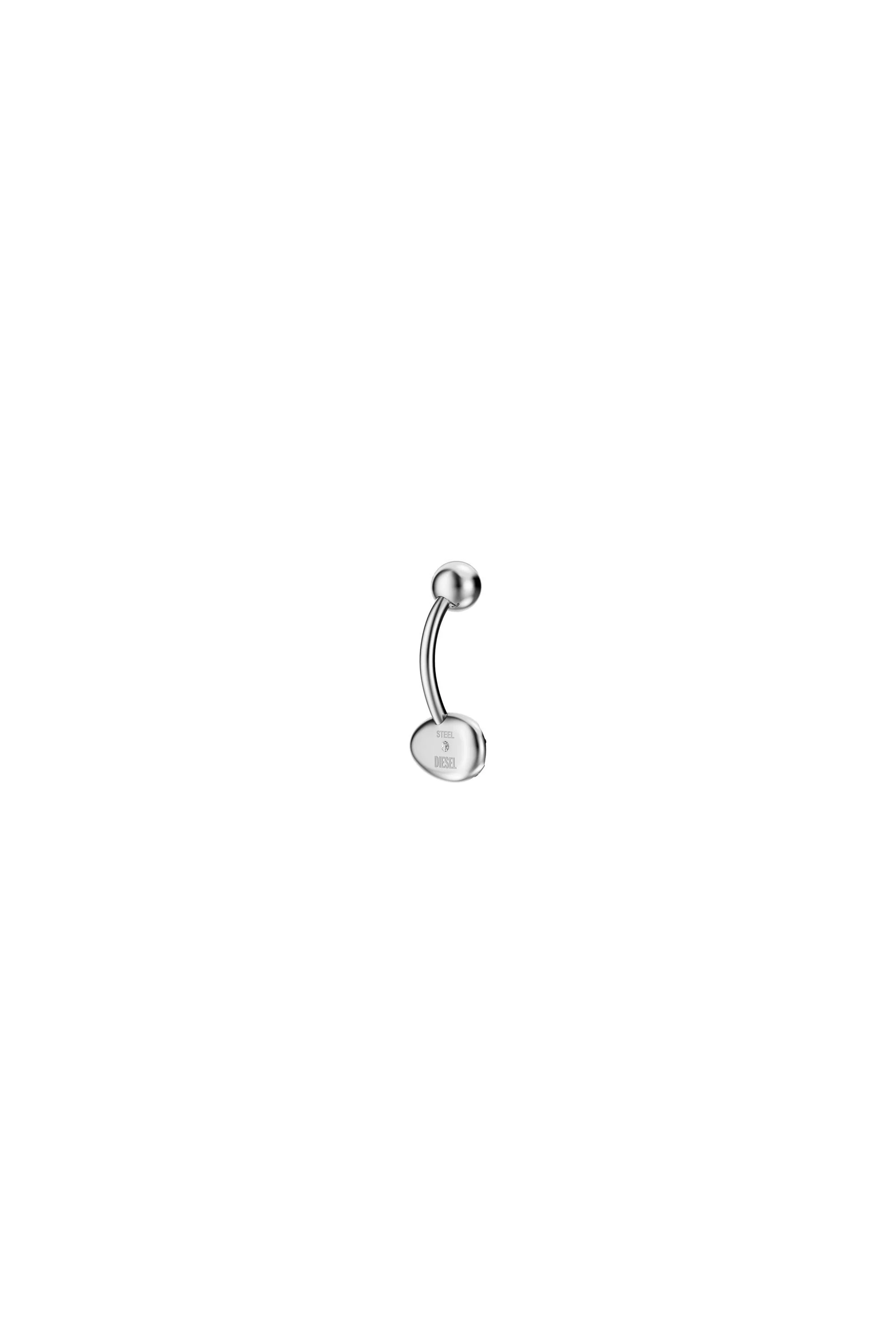 STAINLESS STEEL NAVEL BODY JEWELRY - 1