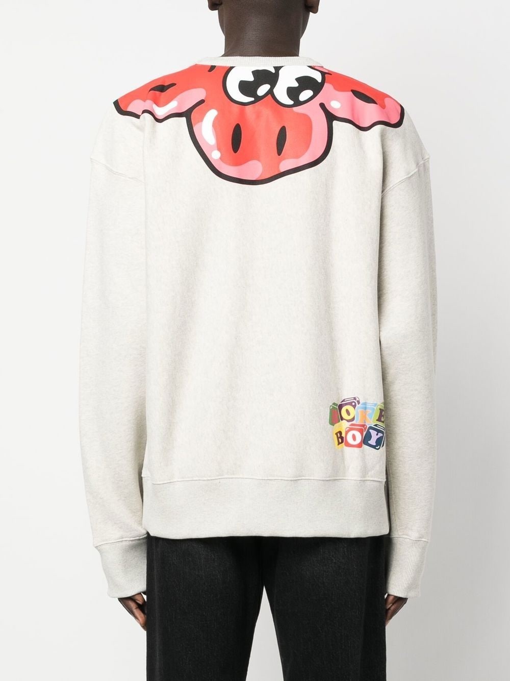 Boke flower graphic-print sweatshirt - 4
