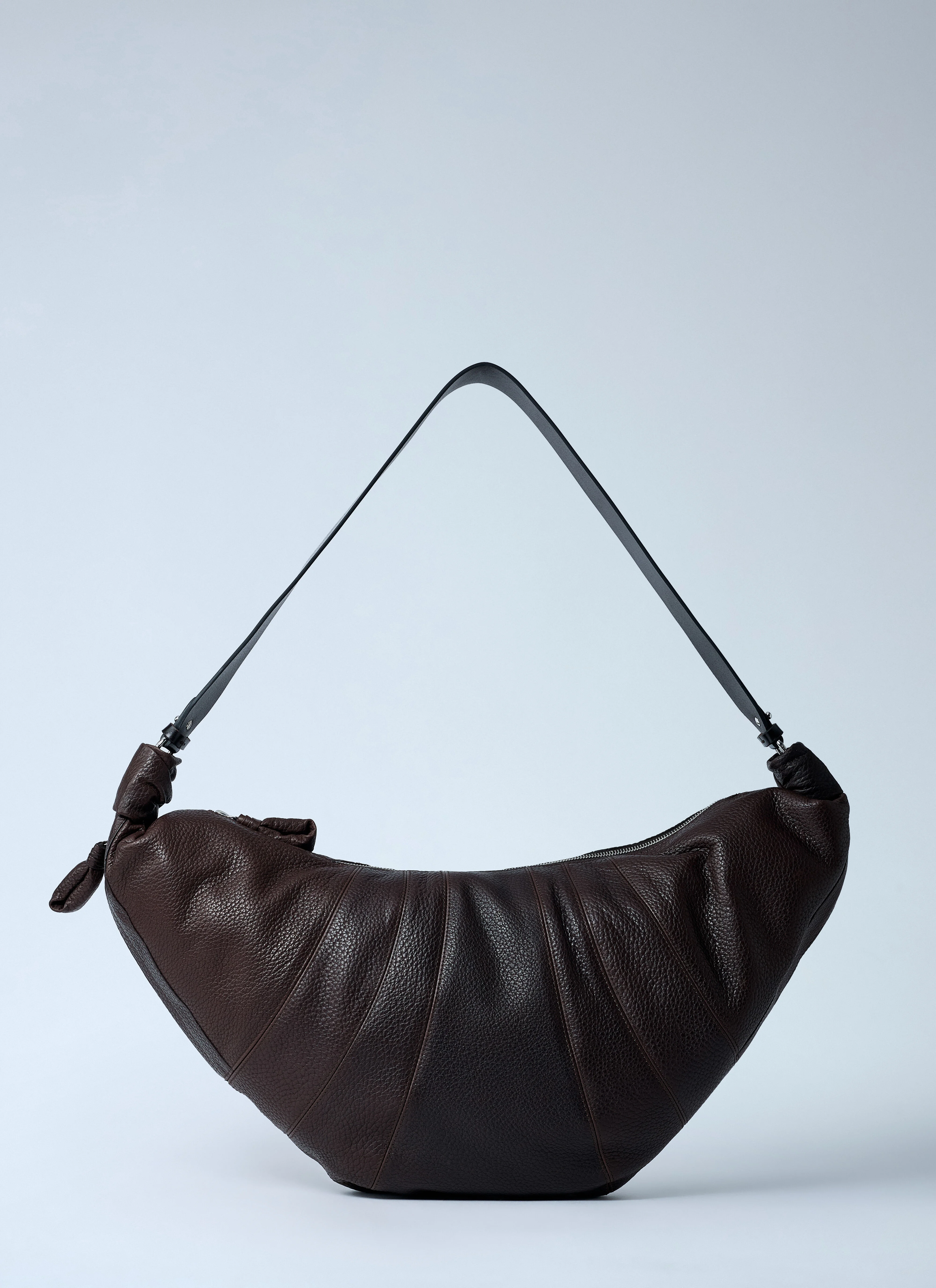 Large Rail Belt Croissant Shoulder Bag - 1