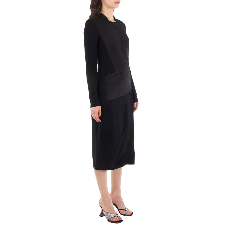 Burberry Ladies Miriam Sheath Black Dress - 6