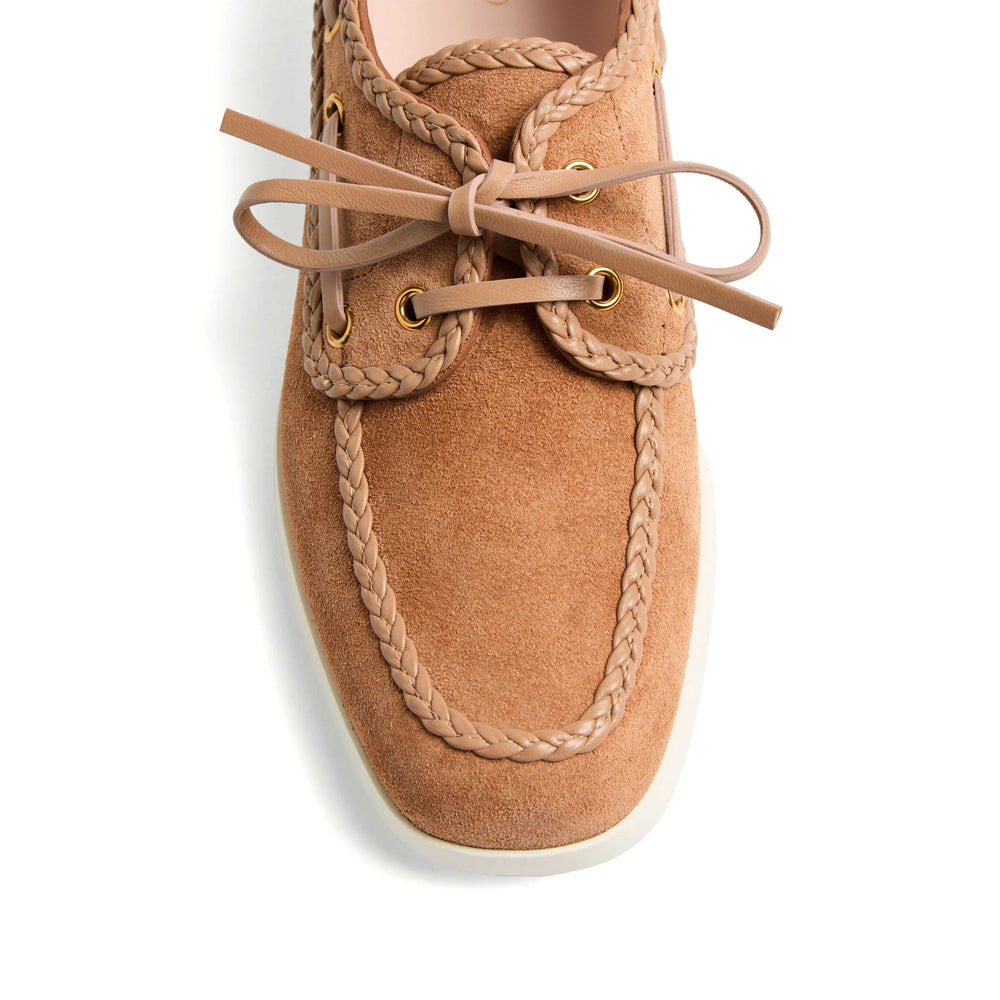 Valentino Garavani Brown Loafers Women - 4
