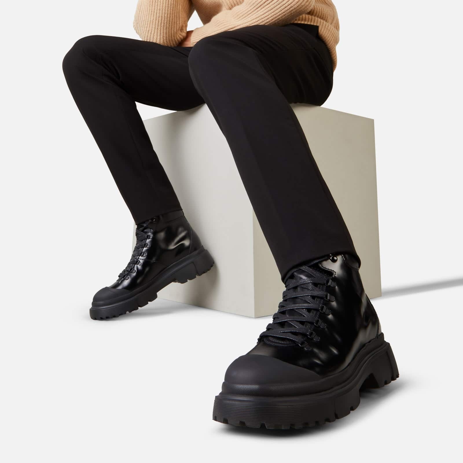 Ankle Boots Hogan H619 Black - 6