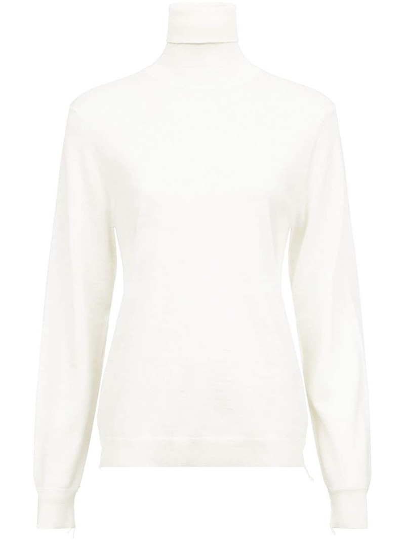 high-neck merino-wool jumper 1