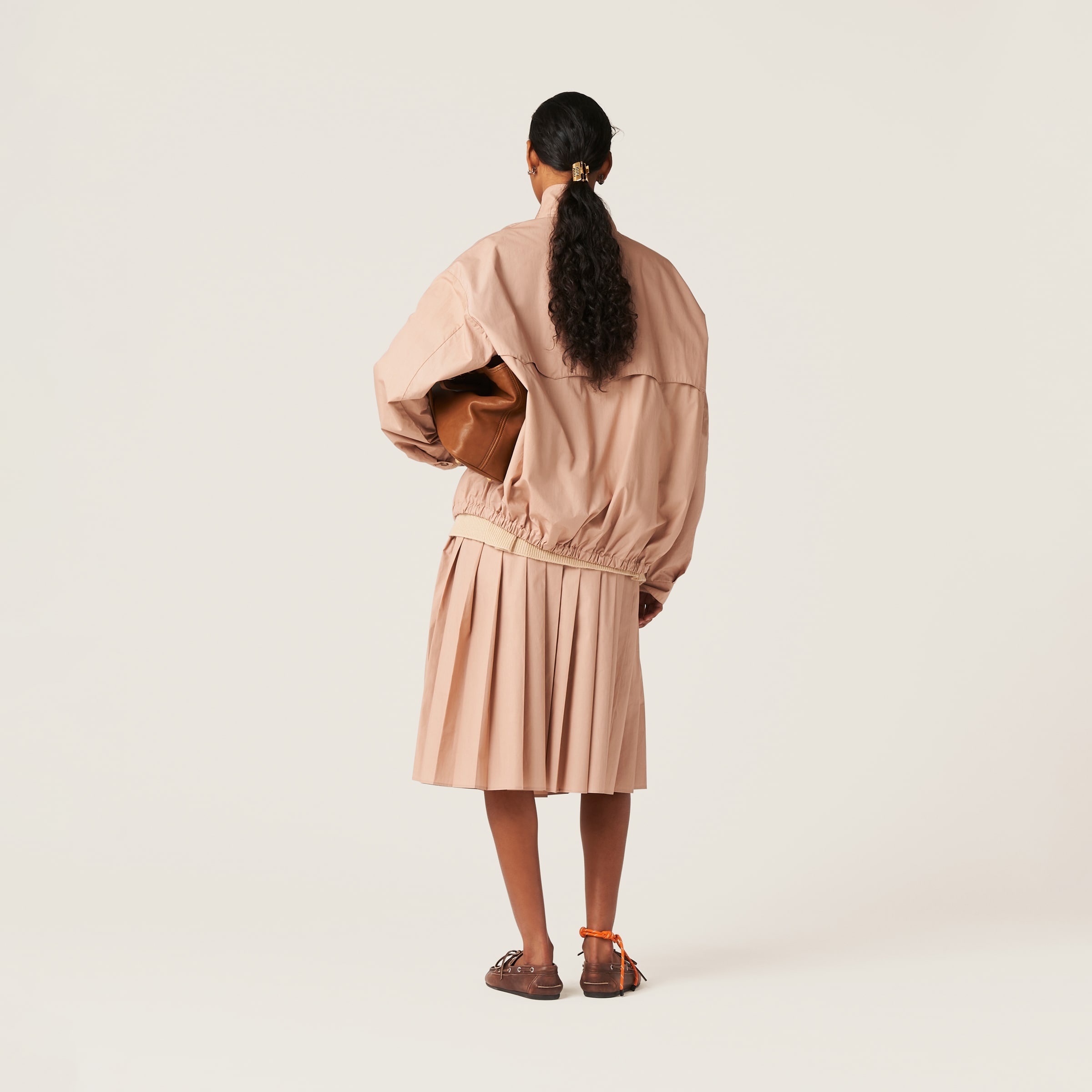 Poplin blouson jacket - 3