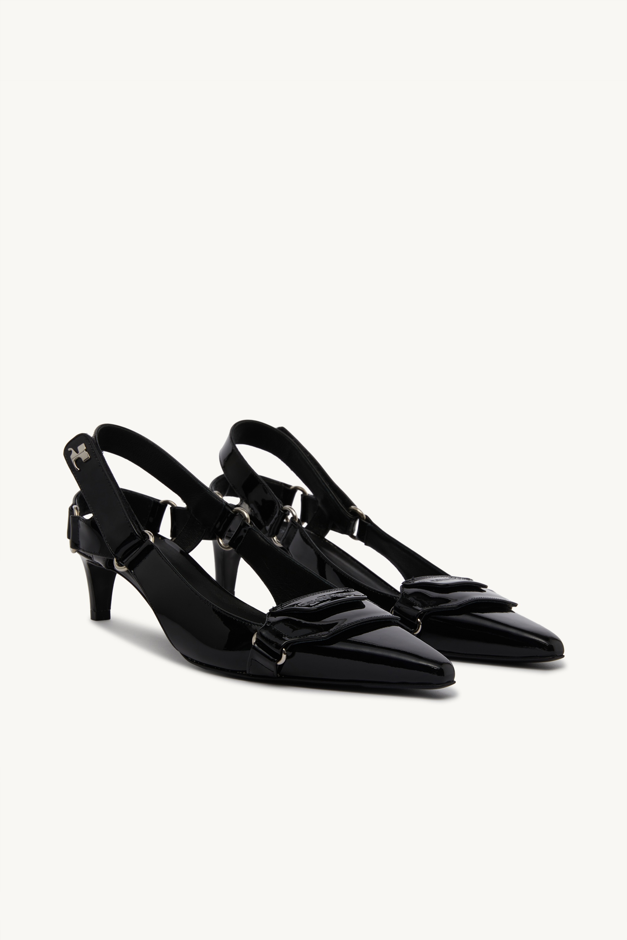 RACER PATENT LEATHER PUMP - 2