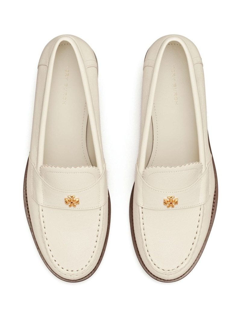 Double T leather loafers 3