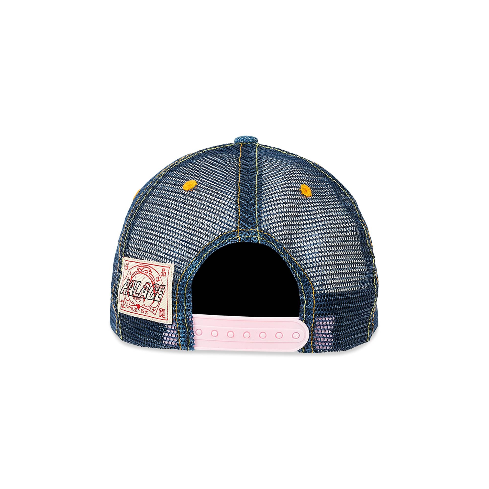 Palace x Evisu Denim And Mesh Trucker 'Stone Wash' - 3