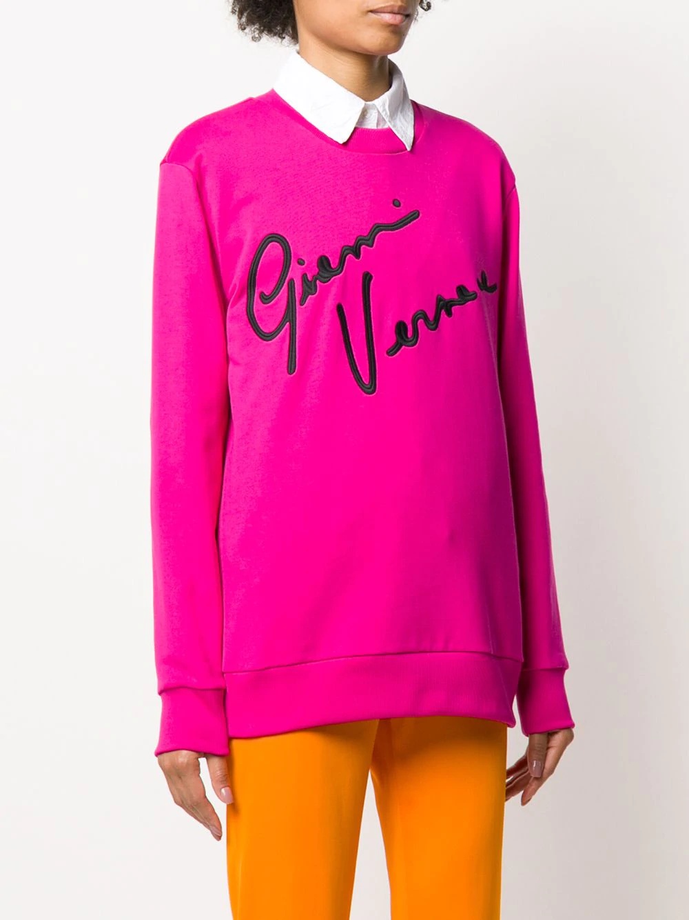 Gianni Versace embroidery sweatshirt - 3