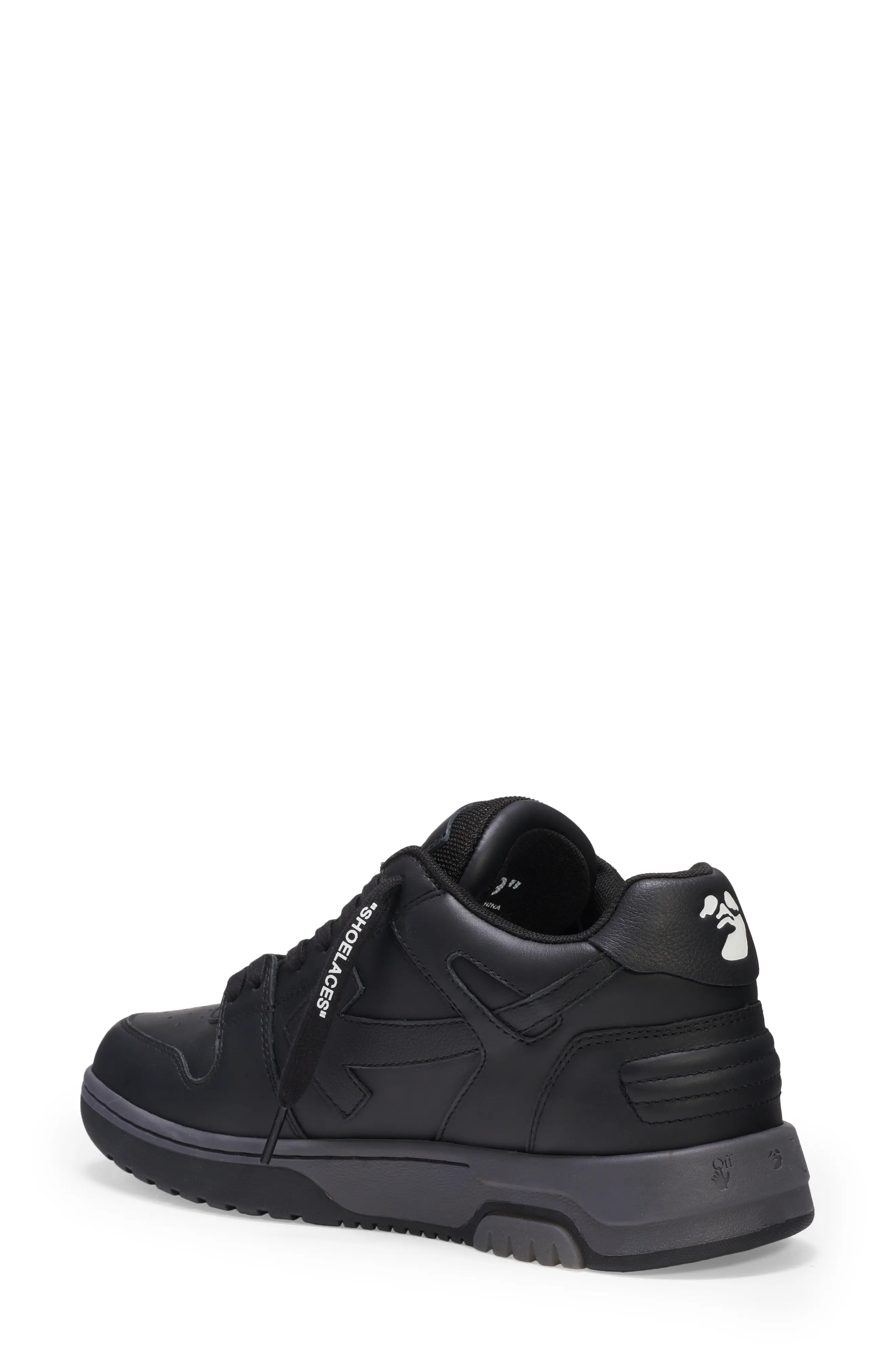 Out of Office Mid Top Sneaker in Black/White - 2