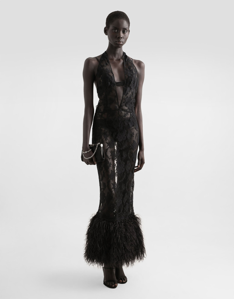 Dolce & Gabbana Chantilly lace dress outlook