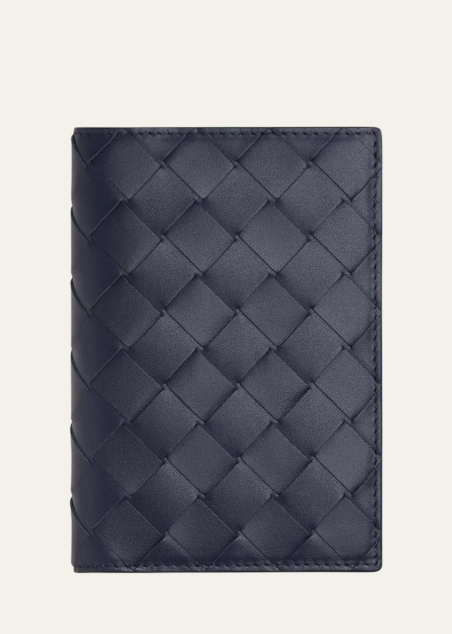 Bicolor Intrecciato Passport Case - 1