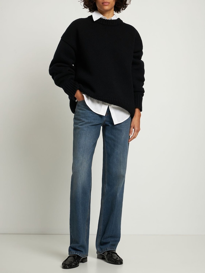 Ophelia wool & cashmere knit sweater - 2