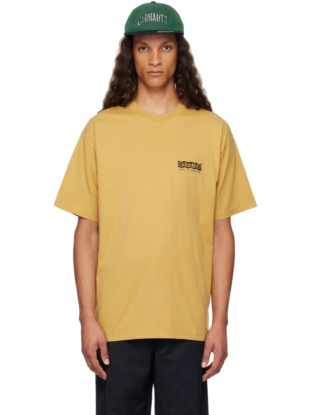 Yellow Stamp T-Shirt - 1