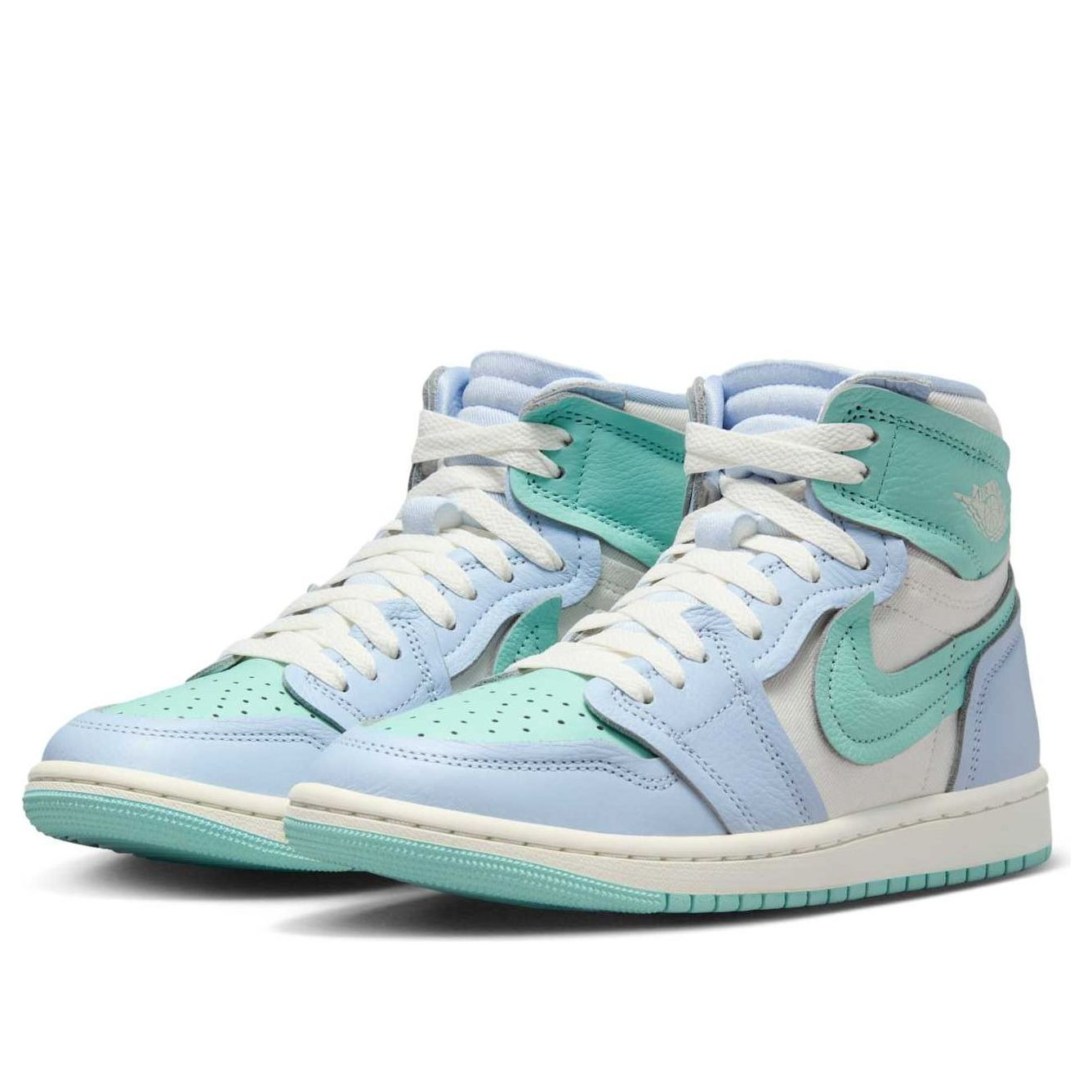(WMNS) Air Jordan 1 High Method of Make 'Hydrogen Blue Coconut Milk' FB9891-401 - 3