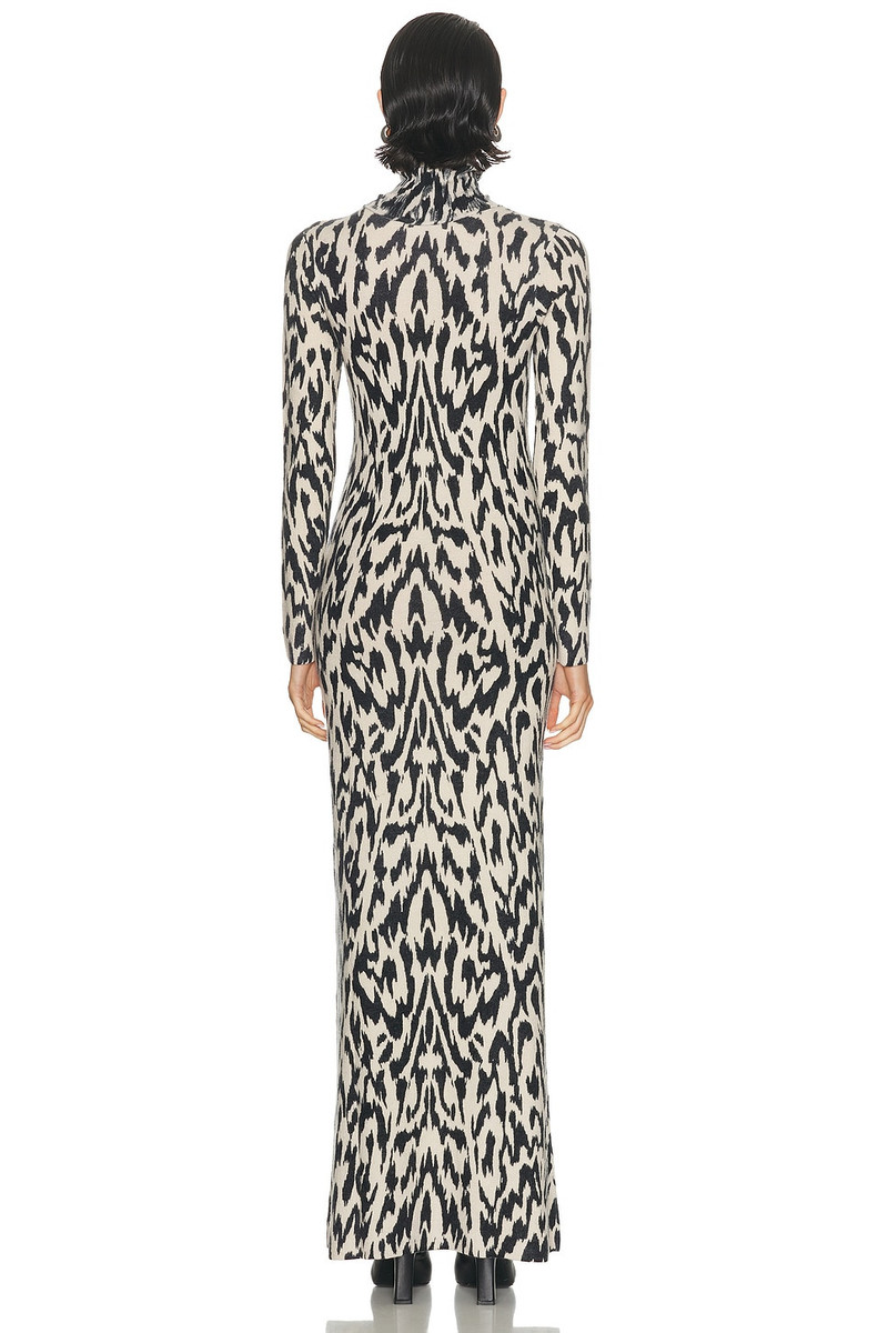 BRANDON MAXWELL Camille Turtleneck Dress outlook